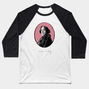 Authors - Oscar Wilde Baseball T-Shirt